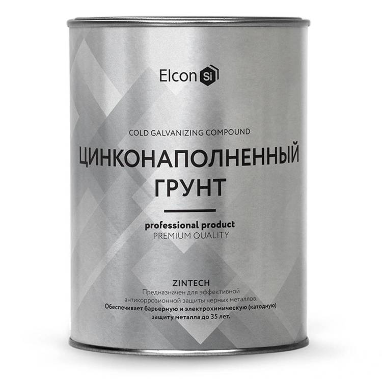 Грунт цинконаполненный Elcon Zintech серый 1 кг