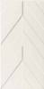 Керамическая плитка MARCA CORONA 4D Chevron White matt 40x80