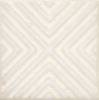 Вставка Kerama Marazzi Амальфи STG/B403/1266 орнамент белый 9.9x9.9