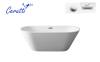 Акриловая ванна Cerutti Spa D'Iseo СT9903 белая 1600x750x560 фото 3