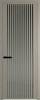 Межкомнатная дверь Profil Doors 3 AGP цвет профиля Никель матовый, стекло безопасное 6 мм тонированное матовое 700x2000