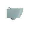 Унитаз подвесной GSI Pura 881615 безободковый, сиденье микролифт, голубой матовый фото 2