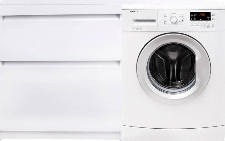 Тумба с раковиной Style Line Даллас 140 Люкс, напольная, 2 ящика