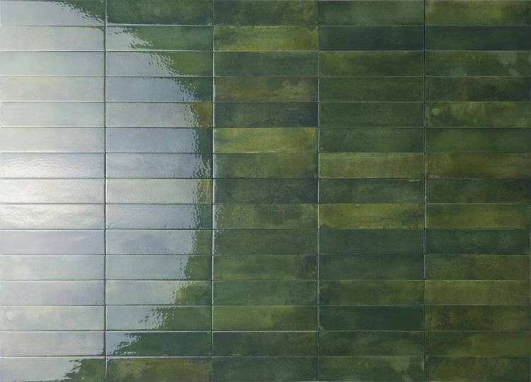 Керамогранит Rondine Mojave J91279 Green Brick 6x25