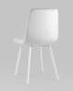 Стул Stool Group Chilly OS-2011-V seat HLR-14 wl DUAL серебристый, белые ножки, велюр фото 6