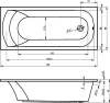 Акриловая ванна Riho Miami 180x80 фото 7