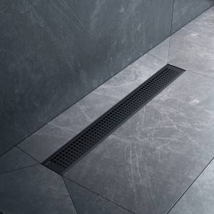 Душевой лоток Am.Pm MasterFlow W01SC-P11-060-01BM универсальный затвор Cut Gradient 60см, черный матовый