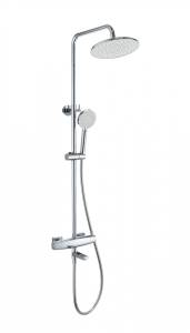 Душевая стойка Wonzon & Woghand WW-B3035-A3-CR с термостатом, хром