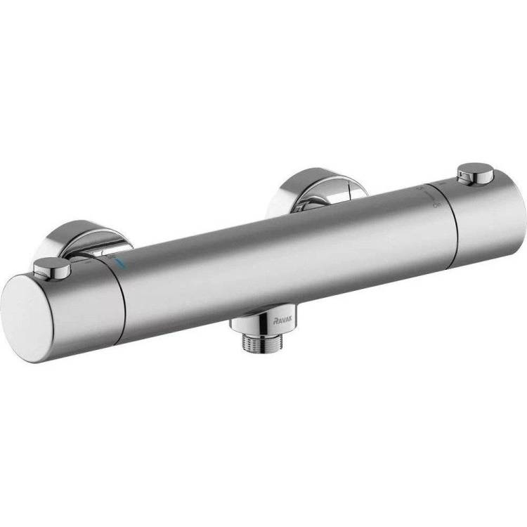 Смеситель Ravak Puri X070116 термостатический, нержавеющая сталь