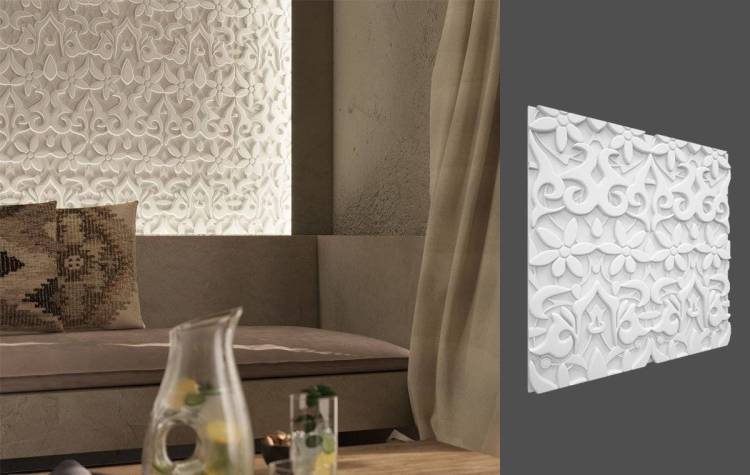 Гипсовая панель Deco Line Classic С-04 50x2.2x50