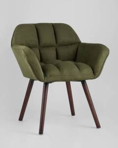 Кресло Stool Group Брайан BRUYNE HY-53 замша, хаки