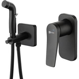 Гигиенический душ Lemark Bronx LM3719BL черный, со смесителем, с внутренней частью