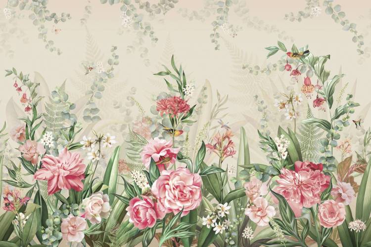 Фреска Ortograf Aurora 34106 Bouquet Филиграна со стразами FM-F/S