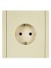 Розетка 1-местная с заземлением IEK Forte&Piano FP-R11-16-K10 ваниль фото 5