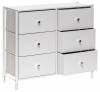 Комод Leset Хайди 2500000224379 6 ящиков Белый фото 3