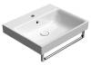 Раковина GSI Nubes 9631111 белый глянцевый, 60x50 фото 3