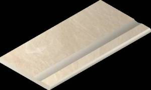 Ступень Italon Материя X2 620090001197 Магнезио с выемкой закруглённый 30x120