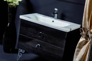Тумба под раковину Armadi Art Neoart 831-080-BW 80x48 black wood