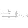 Раковина Ceramica Nova Grace CN7017 белый фото 3