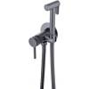 Гигиенический душ Allen Brau Priority 5.31A29-MG графит брашированный, со смесителем, с внутренней частью