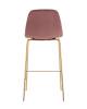 Стул полубарный Stool Group Валенсия SN OS-001CB HLR-44 gl розовый, золотые ножки фото 4