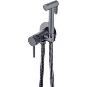 Гигиенический душ Allen Brau Priority 5.31A29-MG графит брашированный, со смесителем, с внутренней частью