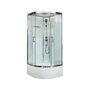 Душевая кабина Royal Bath Fato FATO RB 90CK-T-CH профиль хром, стекло прозрачное, 90x90x215