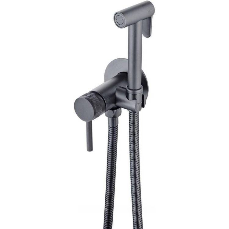 Гигиенический душ Allen Brau Priority 5.31A29-MG графит брашированный, со смесителем, с внутренней частью