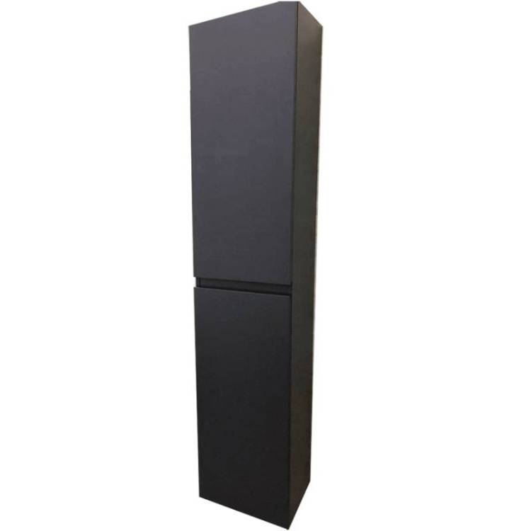 Шкаф-пенал Orans 4023MFC061 графитовый матовый, 35x174x32