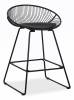 Стул барный Stool Group Ufo UFO-24A-P11 BL/BL с черной подушкой