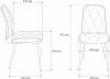 Стул Бюрократ KF-3 1745129 серо-голубой фото 5