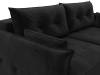 Диван прямой Лига Диванов Лига-100 133652 Черный фото 4