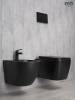 Унитаз подвесной Gid Cuadrado Tr2140Bm 62255Y черный матовый фото 6