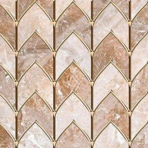 Декор Нефрит Керамика Лия 04-01-1-18-03-11-1238-0 Бежевый 30x60