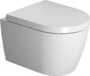 Унитаз подвесной Duravit ME by Starck 2530090000 белый с крышкой