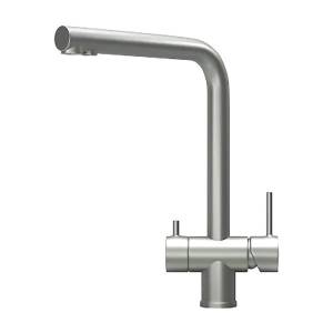 Смеситель для кухни Granula KS-7011 матовая сталь