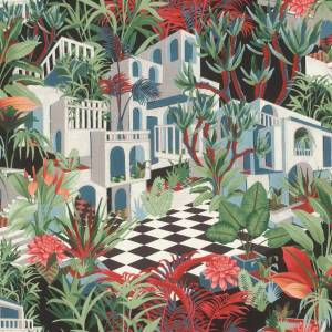 Обои виниловые Rasch Tropical House 687408