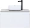 Тумба под раковину Aquanet Nova Lite 90 242257 1+1 ящика, белый глянец фото 14