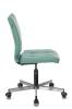 Кресло компьютерное Stool Group Бюрократ CH-330M/GREY серо-голубой Lincoln 212 искусственная кожа крестовина металл фото 2