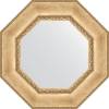 Зеркало Evoform Octagon BY 3670 63х63 см, состаренное серебро с орнаментом