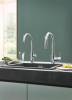 Кран Grohe Blue Pure 119710 для кухонной мойки, хром фото 3