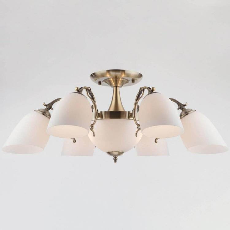 Подвесная люстра Eurosvet 22010/6+2 античная бронза