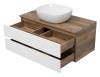 Тумба с раковиной Brevita Dakota - 100 Дуб Гала, Белый 43x100x48 фото 4
