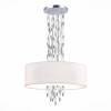 Люстра подвесная ST Luce Nettuno SL1353.103.05 Хром/Белый E14 5*60W