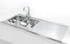 Мойка кухонная Alveus Classic Pro 110 1132129 Sat с сифоном, 140x60 фото 4