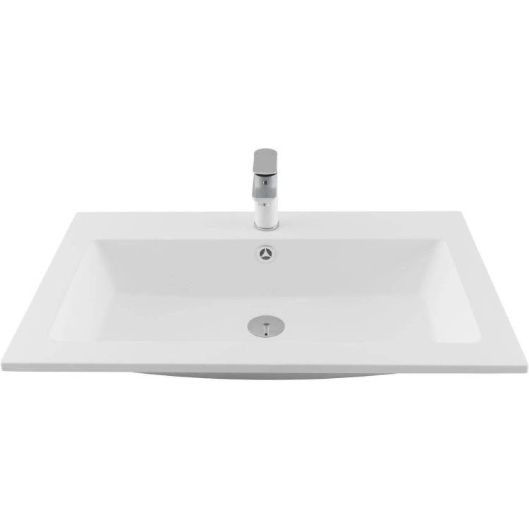 Раковина Aquanet Электра 326512 80 см, белая матовая