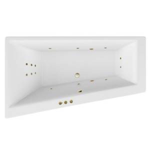 Акриловая ванна Excellent Sfera 170x100 (левая) "SMART" (бронза)
