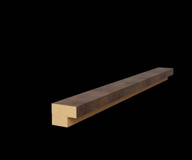 Торцевая рейка Cosca дуб старинный натуральный 275x1.9x2.5