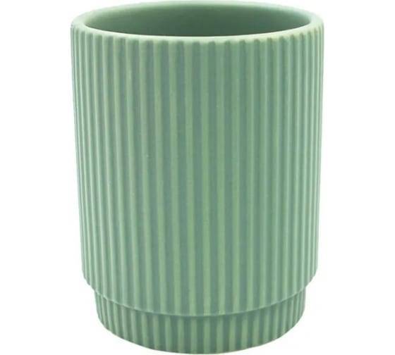 Стакан для зубных щёток Bath Plus Basilica CE2478FA-TB зеленый