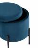 Пуф-сундук Stool Group Грейс vd-grays-b29 велюр синий фото 4